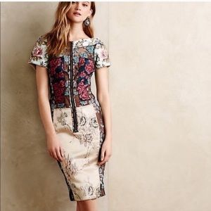 Byron Lars Fitted Dress - Beguile- Anthropologie